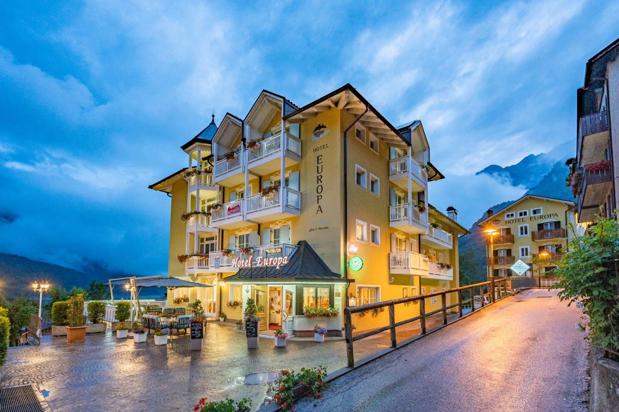 Hotel Europa Molveno Exterior foto
